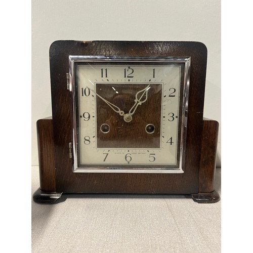 361 - 3 x vintage Smith's mantle clocks.