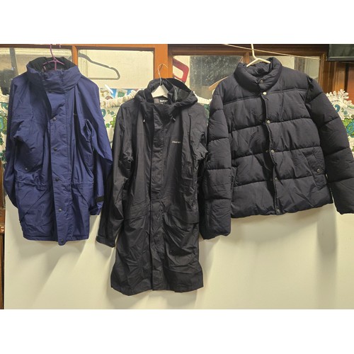 3 new Men's jackets to include 2 waterproof Rohan sizes M, L & 1 Marks ...
