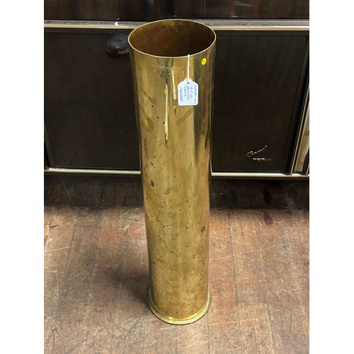 257 - German WW1 13.5cm Howitzer casing 1918 , stick/umbrella stand