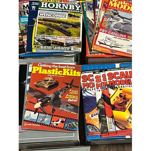 247 - Large collection of modelling magazines to include Scale models and SMI etc