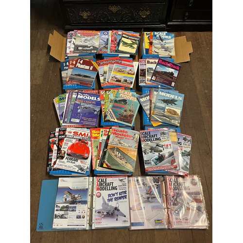 248 - Approx 200 modelling magazines to include Scale models and airfix etc