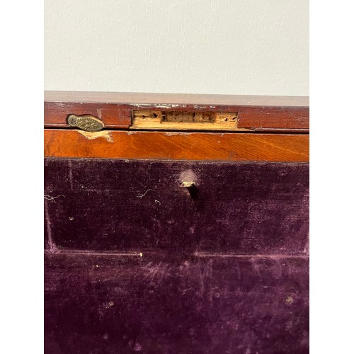 368 - Antique Victorian writing slope (needs attention)