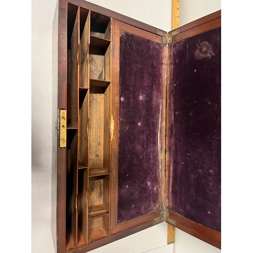 368 - Antique Victorian writing slope (needs attention)