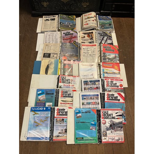 276 - Approx 200 aircraft modelling magazines to include model aid and scale aircraft modelling etc.