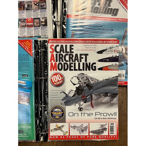 276 - Approx 200 aircraft modelling magazines to include model aid and scale aircraft modelling etc.