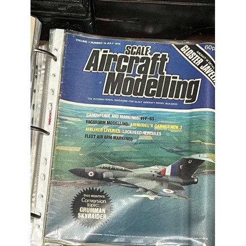 276 - Approx 200 aircraft modelling magazines to include model aid and scale aircraft modelling etc.
