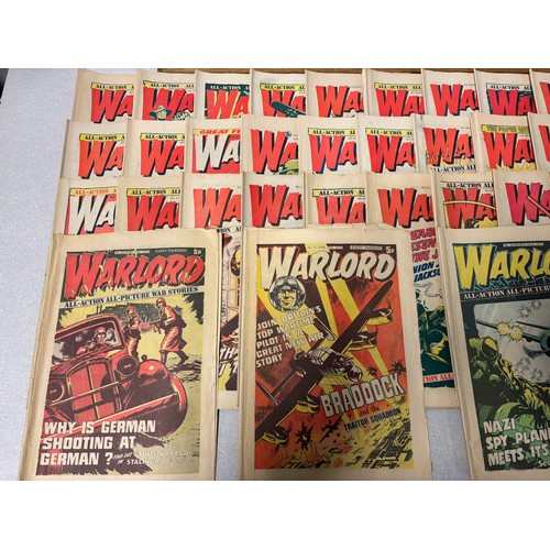 267 - 37 issues of warlord comics from Mar 1975- Dec 1975.