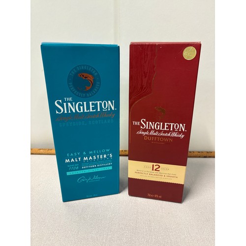275A - 2 boxed bottles of singleton malt whisky