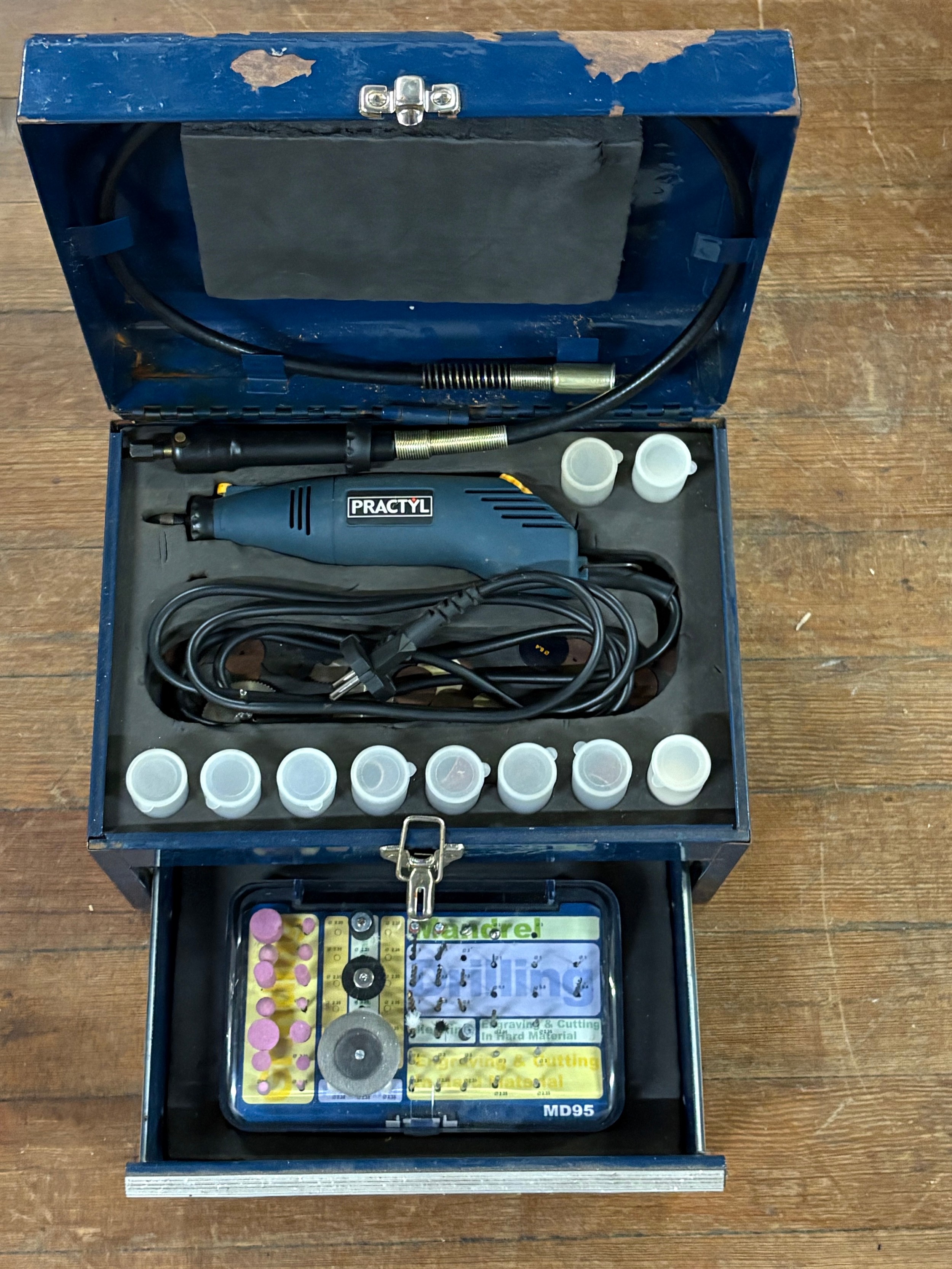 Practyl nd-95 rotary multi-tool kit/ mini drill set.