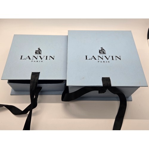 132 - Vintage Lanvin Boucles D Oreilles set to include bracelet & earrings.