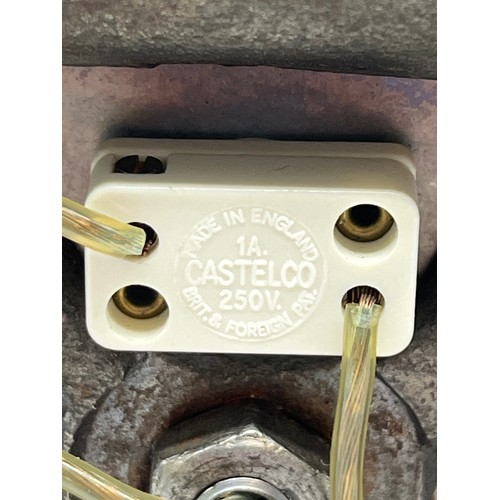 81 - British Art Deco double figure table lamp from the 1930's featuring two dancing female silhouettes m... 