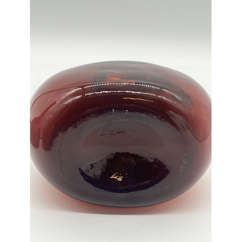 64 - Antique Dutch Wynand Fockink green glass onion-shaped gin bottle along with Amsterdam glass modern m... 