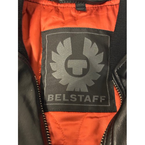 245A - A genuine Bellstaff gents leather jack (size m)