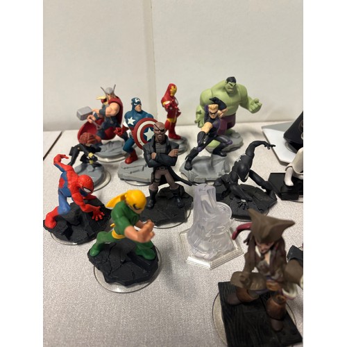 Large selection of Disney Infinity figures and portal base to include ...