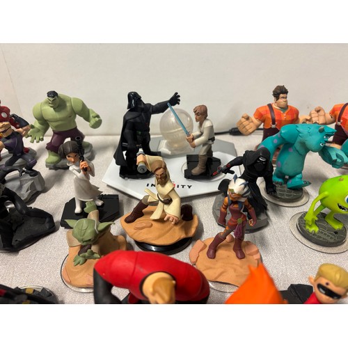 Large selection of Disney Infinity figures and portal base to include ...