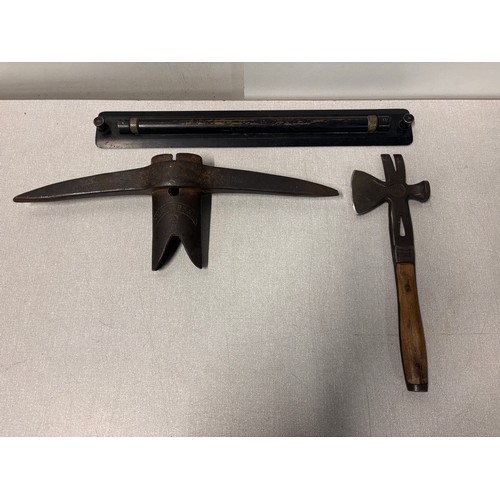 Vintage British army pioneer pickaxe head 