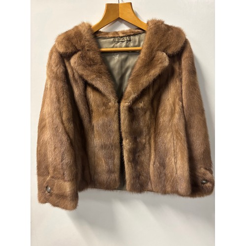 2 vintage fur coats to include Mink etc.