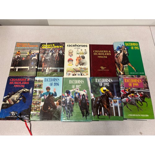 42 - Collection of 1990's Timeform Racing Publication books (complete) Some with original dust covers.