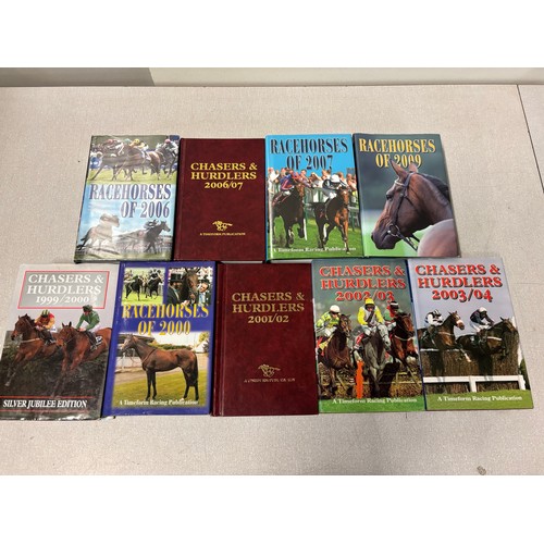 43 - Collection of 2000's Timeform Racing Publication books to include 1999/00, 2000, 2001/02, 2002/03, 2... 
