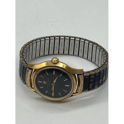 2 - 1950's/60's Girard Perregaux Gyromatic 18ct gold wrist watch. Needs attention.
