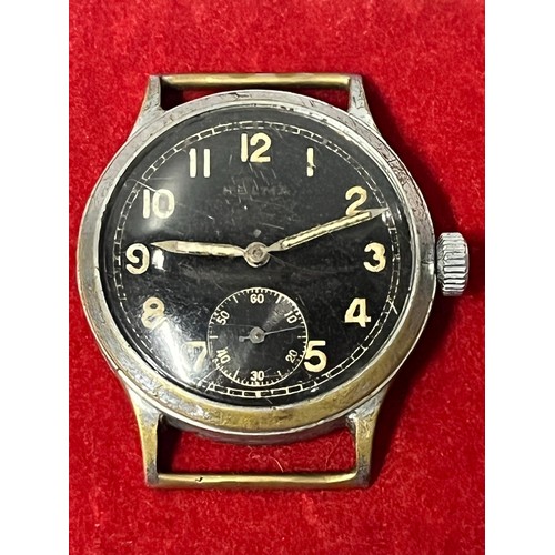 11 - 1940's Helma German Military watch likely issued to the Deutsches Heer (German Army) during WWII. Wo... 