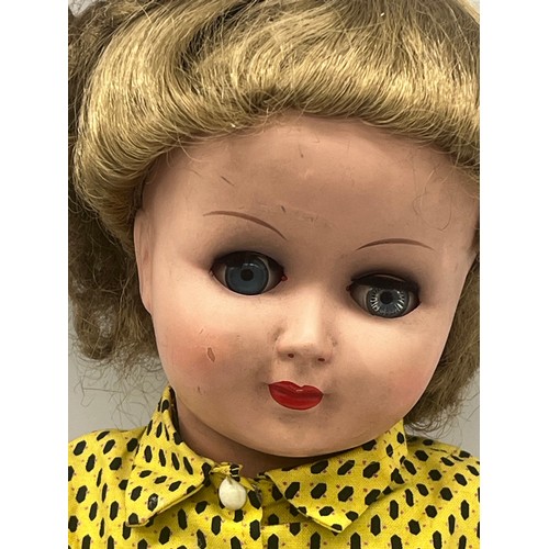 33 - Vintage Gustav Wohlleben doll stamped GW36 with original skirt and blouse. Circa 1930's/40's