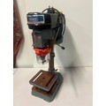 A vintage Draper bench pillar drill.