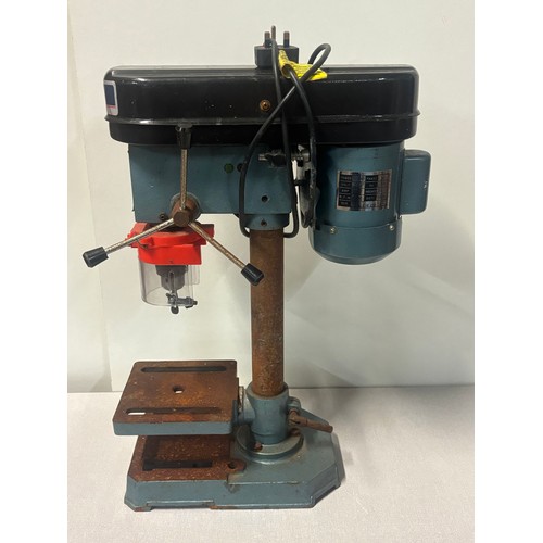 A vintage Draper bench pillar drill.