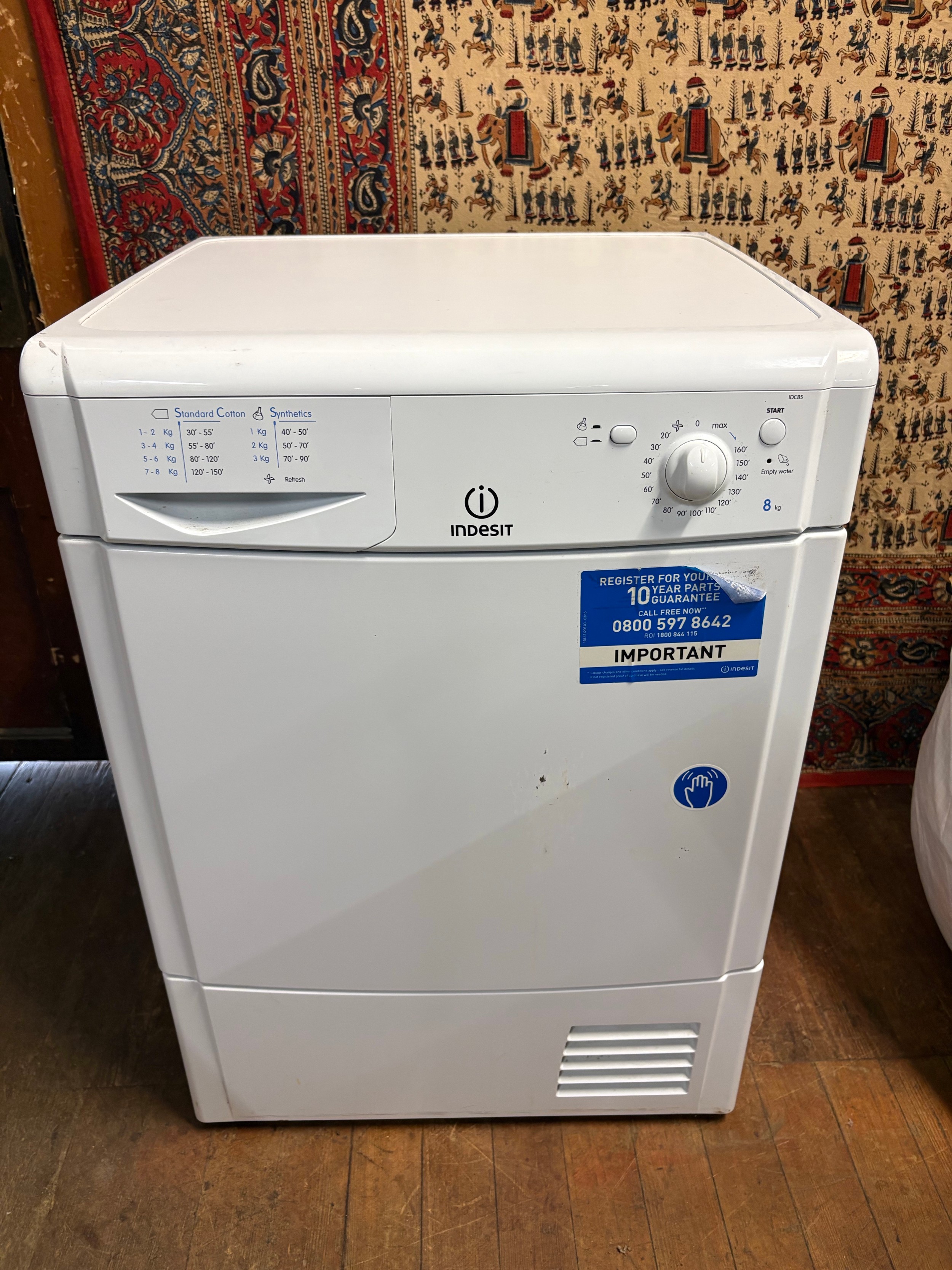 Indesit condenser tumble dryer