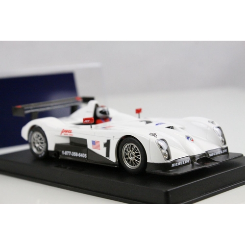 Six cased Fly Car Model slot cars to include C63 Porsche 908/3