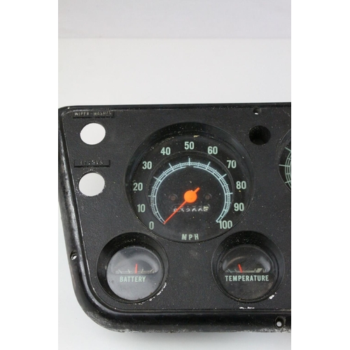 103 - Vintage Car Dashboard, 56cms long