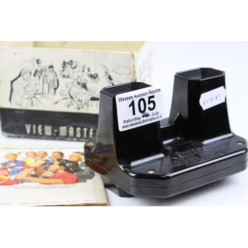 105 - Vintage Sawyer's View-Master (partially boxed) together with a 1966 Gaf View-Master ' Batman ' Set o... 