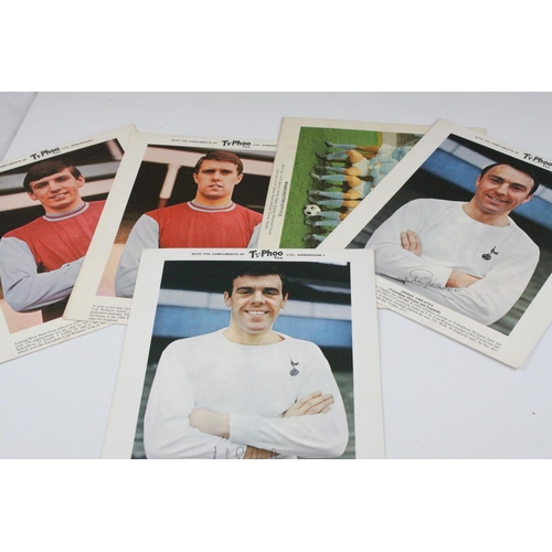 116 - Football - Approximately 25 Typhoo Tea 1960's Trade Cards including Moore, Best, Banks, Burnley, Che... 