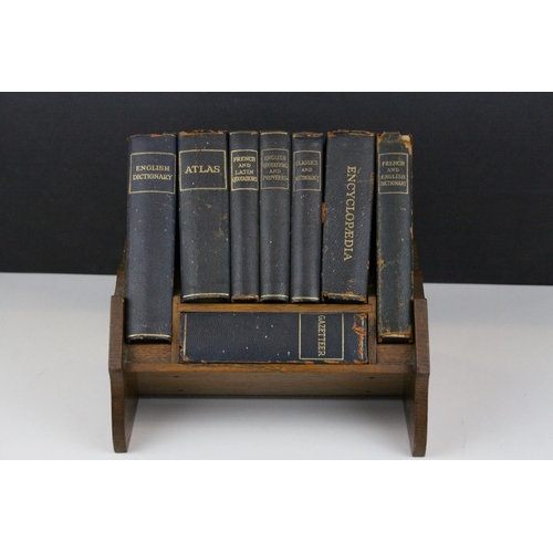 92 - Asprey & Co Ltd of London  - Eight Set Book Library dating around the 1950's including Atlas, Ga... 