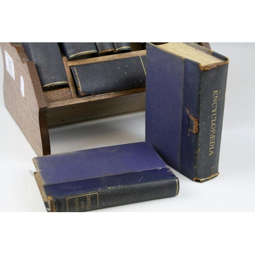 92 - Asprey & Co Ltd of London  - Eight Set Book Library dating around the 1950's including Atlas, Ga... 