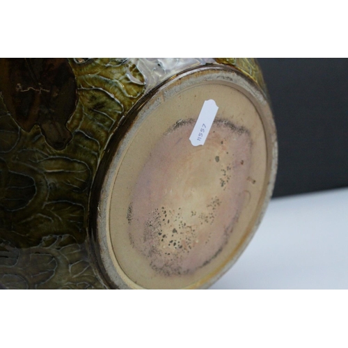 3 - Royal Doulton stoneware Planter / Jardinière, in the Autumn Leaves pattern, numbered 2109, dia.27cm