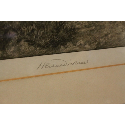 80 - Herbert Thomas Dicksee (British 1862-1942): 'Family of Lions', Etching signed in pencil to margin, a... 