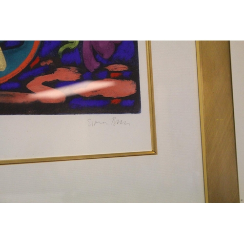 110 - Simon Bull (b.1958), Signed Limited Edition Print ' With you ' no.75/350, heightened with gold foil ... 
