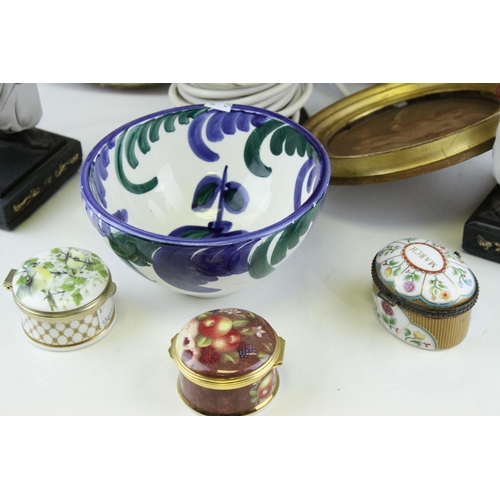 61 - Mixed Lot comprising Pair of Small Circular Prints after Hamilton of Children, Print of a Putto, Por... 