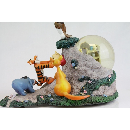 Three Walt Disney Themed Novelty Musical Snow Globes - Mary