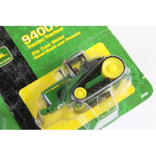 68 - Four Ertl Diecast John Deere Agricultural Tractors - 9400 4WD Tractor, 9400T Tractor and Two 4WD Tra... 