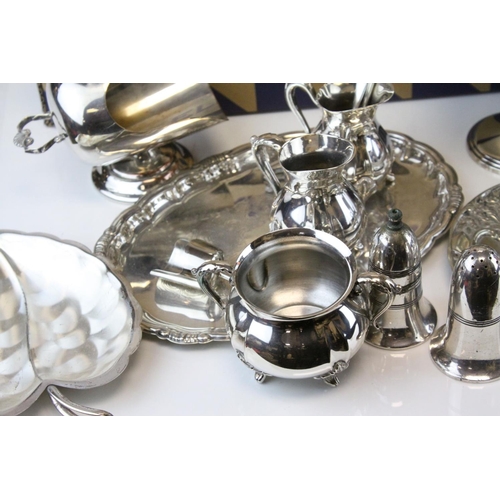 85 - Tray of Mixed Silver Plate and other Metalware including Cutlery