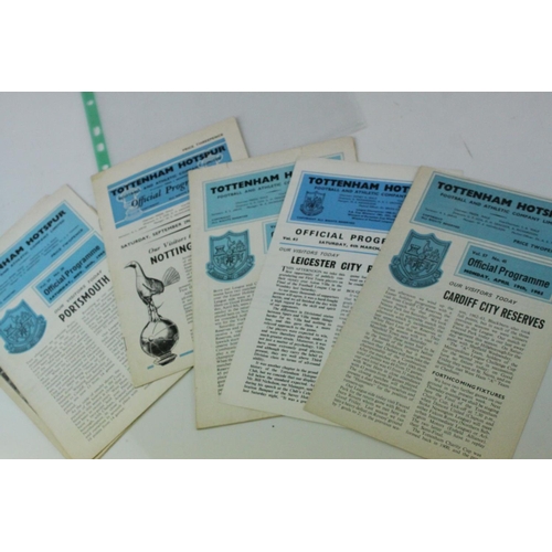 86 - Football - Crate of Tottenham Hotspurs Football Programmes dating from 1980's onwards together with ... 