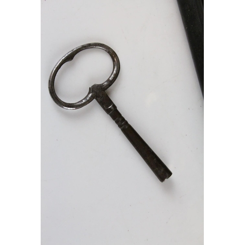 99 - 19th century Continental Ornate Gilt Metal Figural Mantle Clock raised on a White Onyx Base and cont... 