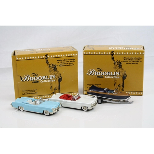 Brooklin Models Brooklin Collection ミニカー Two boxed 1:43 Brooklin Models The Brooklin Collection metal
