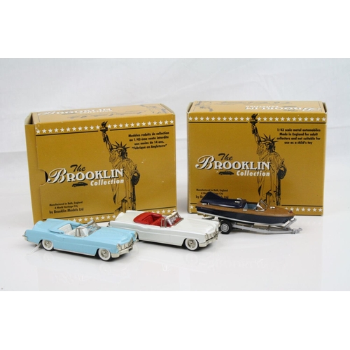 Two boxed 1:43 Brooklin Models The Brooklin Collection metal