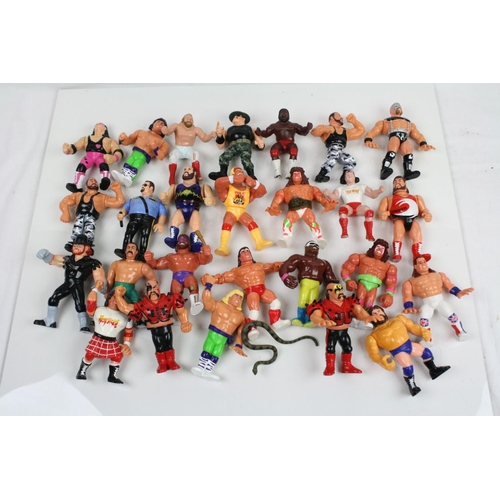 WWF / WWE Wrestling - Collection of 23 Hasbro figures to include The  Undertaker, Rowdy Roddy Pipper