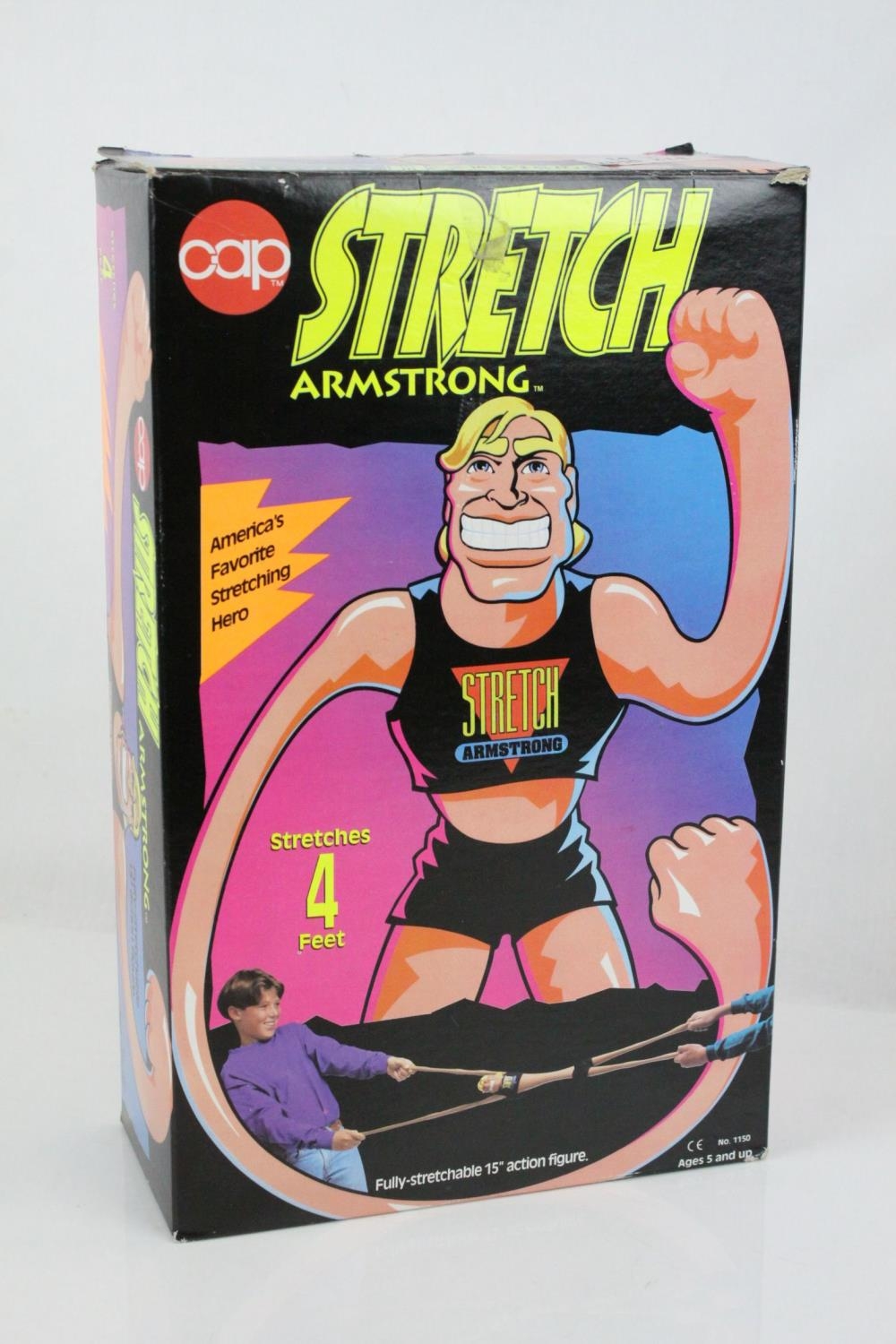 Boxed CAP Toys 1992 Stretch Armstrong