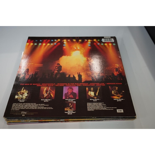 108 - VINYL - HEAVY METAL / NEW WAVE OF BRITISH HEAVY METAL / HARD ROCK - PACK OF 9 HEAVY METAL ALBUMS.