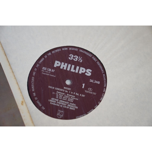 117 - VINYL - CLASSICAL - 20 CBS and PHILIPS UK records original ED 1 stereo classical records including